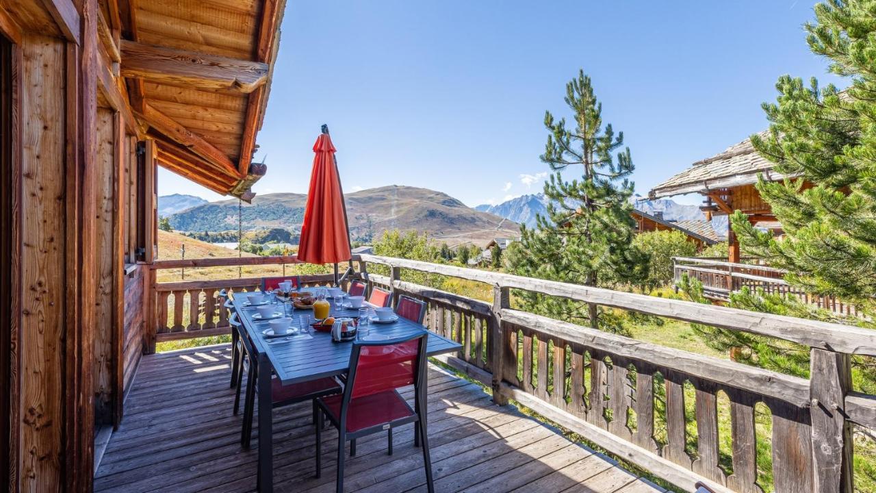 Madame Vacances Les Chalets De L'Altiport Alpe d'Huez Exteriér fotografie