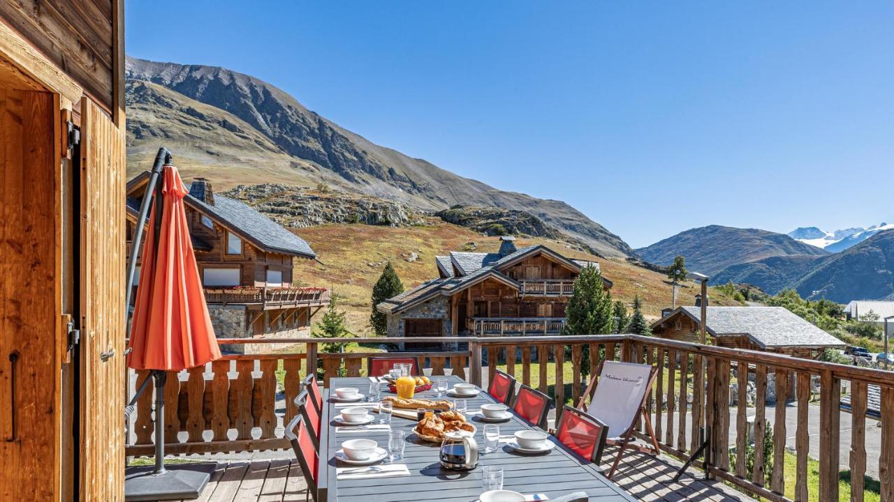 Madame Vacances Les Chalets De L'Altiport Alpe d'Huez Exteriér fotografie