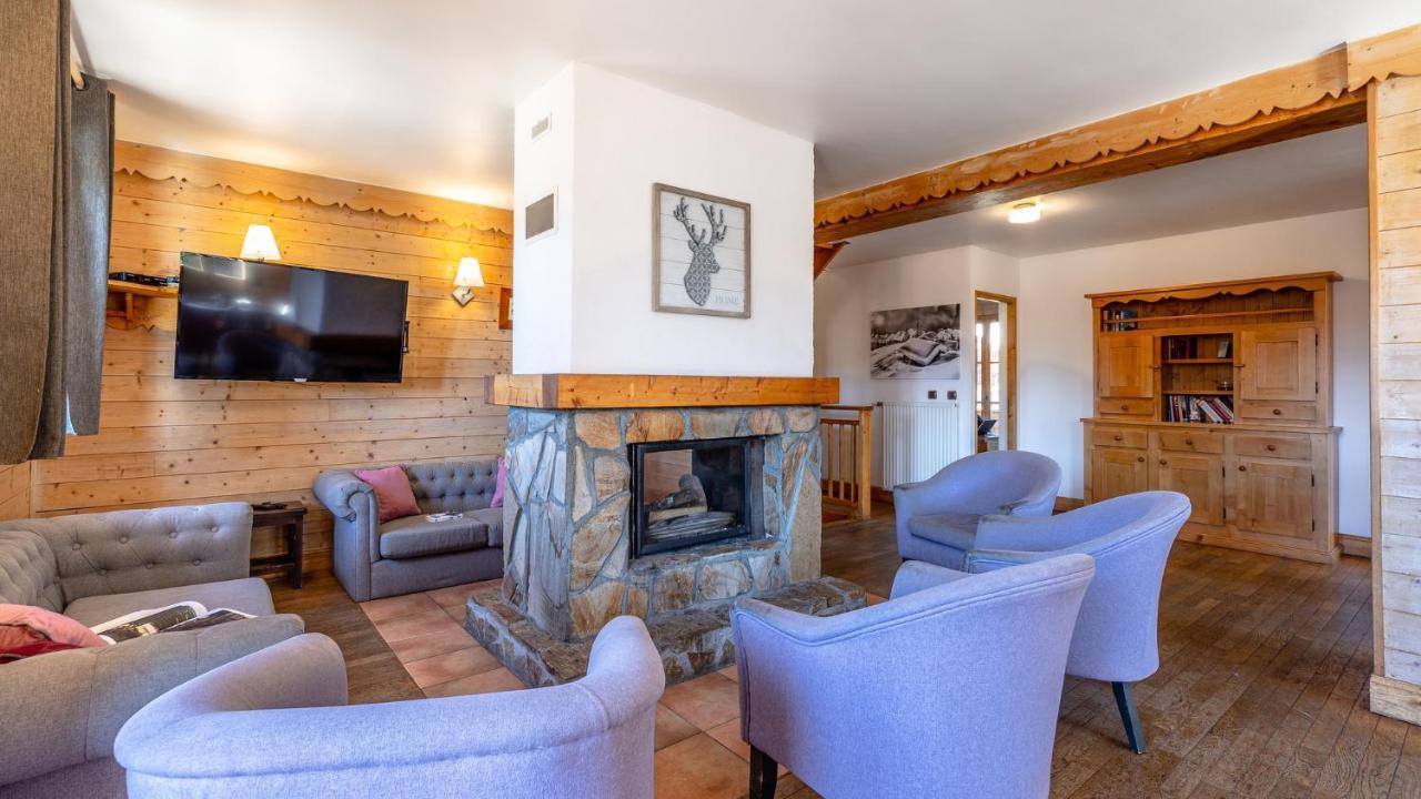 Madame Vacances Les Chalets De L'Altiport Alpe d'Huez Exteriér fotografie