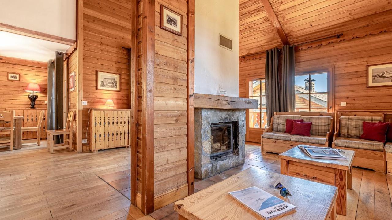 Madame Vacances Les Chalets De L'Altiport Alpe d'Huez Exteriér fotografie