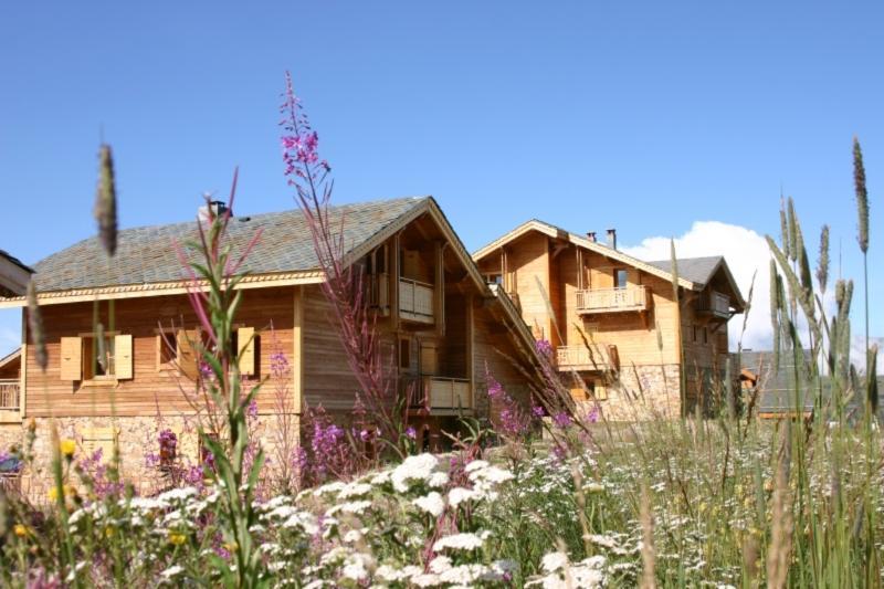 Madame Vacances Les Chalets De L'Altiport Alpe d'Huez Exteriér fotografie