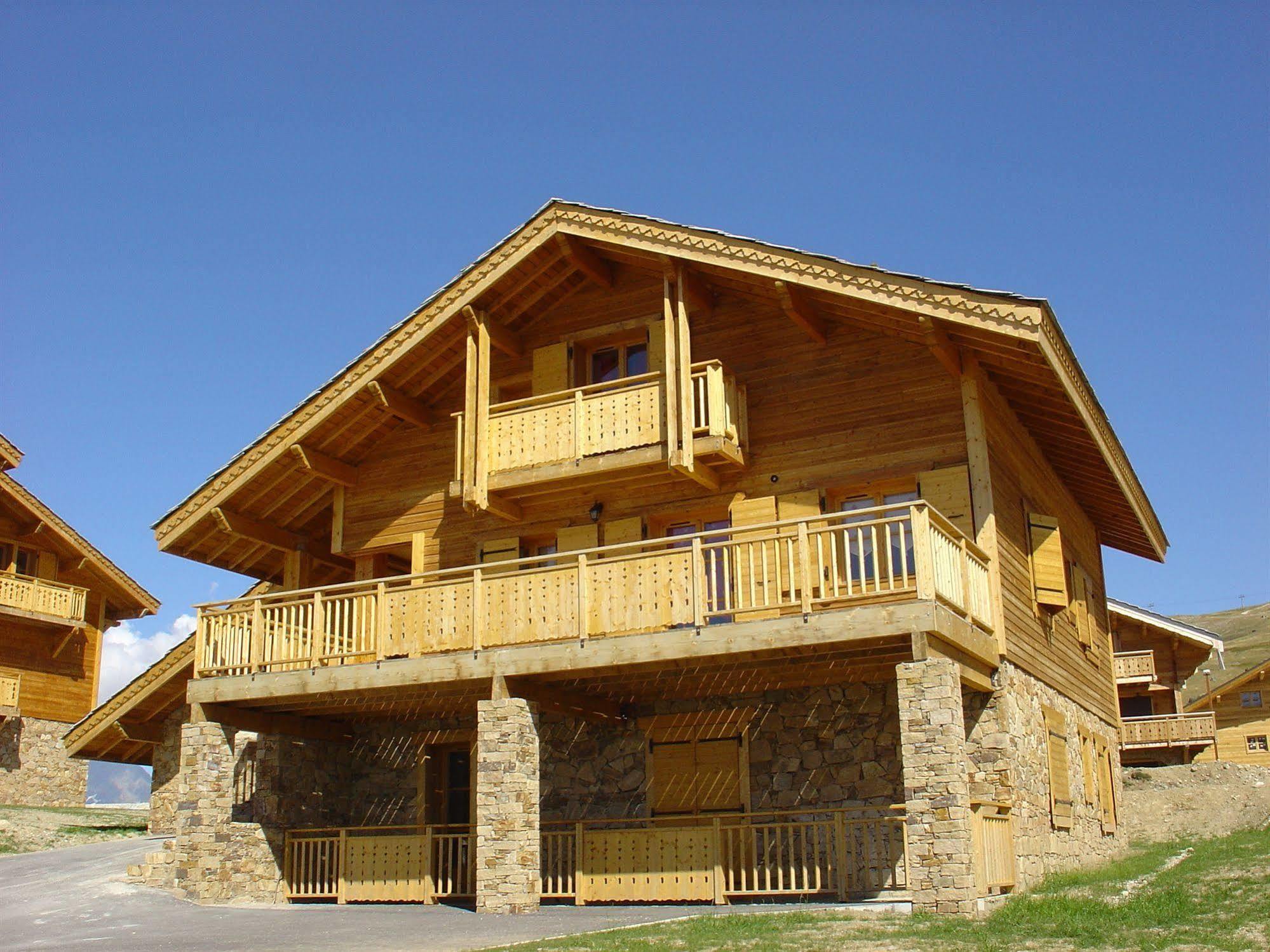 Madame Vacances Les Chalets De L'Altiport Alpe d'Huez Exteriér fotografie
